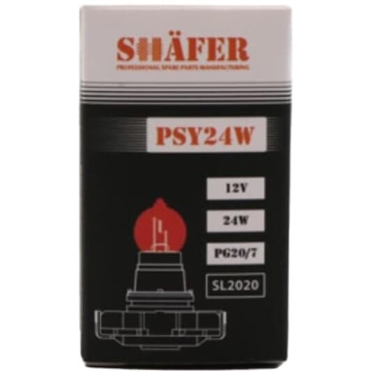 Автолампа Shafer PSY24W PG20/4 24 W помаранчева SL2020