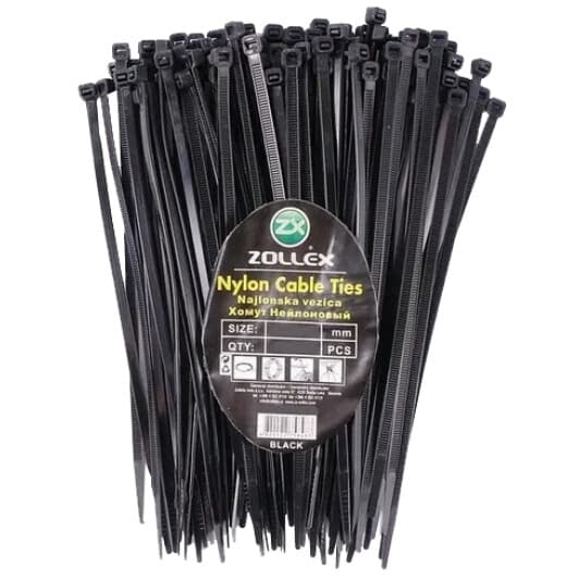 Стяжка Zollex 2799324 200 мм 2,5 мм 100 шт