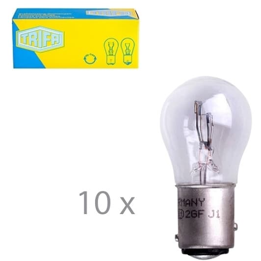 Автолампа Trifa P21/5W BAY15d 21,5 W прозора 23382
