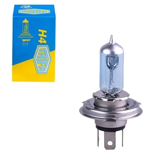 Автолампа Trifa H4 P43t 60 W синяя 61665