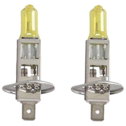 Автолампа M-TECH Powertec Retro H1 P14,5s 55 W жовта PTZRT1-DUO