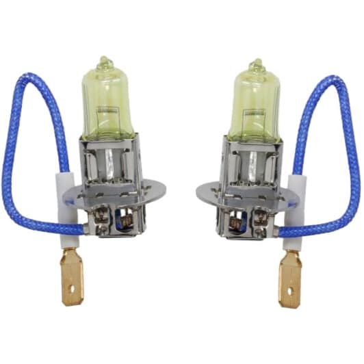 Автолампа M-TECH Powertec Retro H3 PK22s 55 W жовта PTZRT3-DUO