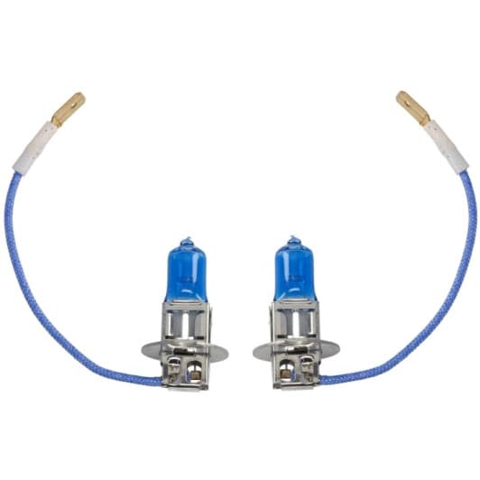 Автолампа M-TECH Xenon Blue H3 PK22s 55 W темно-блакитна PTZXB3-DUO