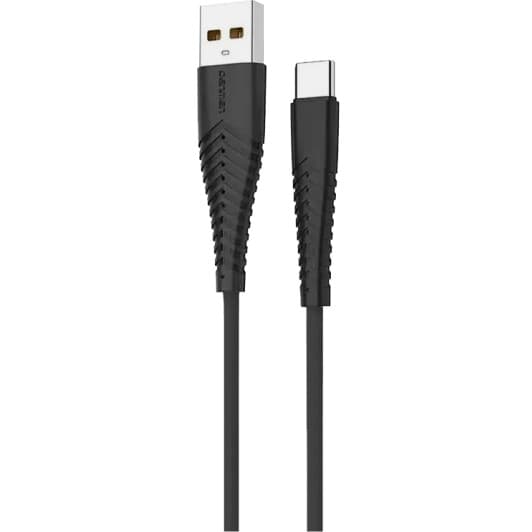 Кабель Denmen D19T DM-D19T-BK USB - type-C 1 м