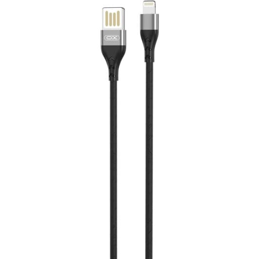 Кабель XO NB188 NB188-L-1-GR Apple (широкий) - Apple Lightning 1 м