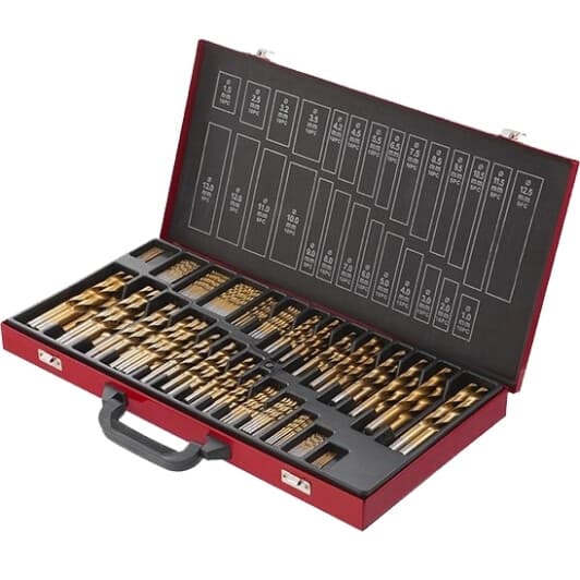 Набор сверл Intertool спиральных по металлу SD-0309 1-13 мм 230 шт.