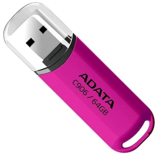 Флешка Adata C906 Purple Pink 64 ГБ