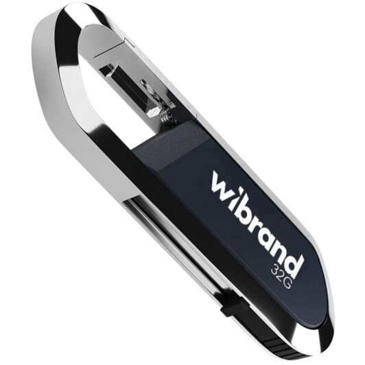 Флешка Wibrand Aligator Grey 32 ГБ