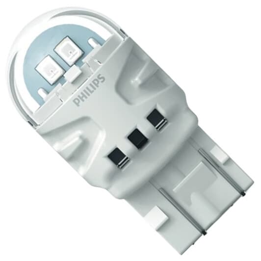 Автолампа Philips Ultinon Pro3100 W21/5W W3x16q 1,7 W белая 11066CU31B2