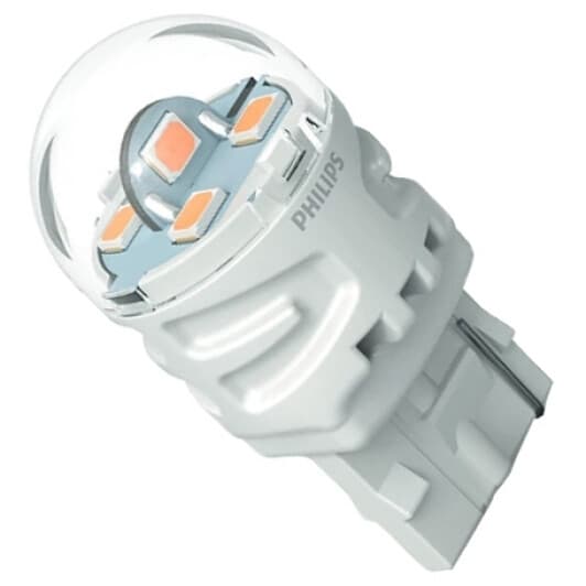 Автолампа Philips Ultinon Pro3100 WY21W W3x16d 2,16 W оранжевая 11071AU31B2