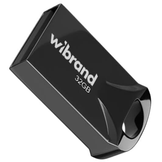 Флешка Wibrand Hawk Black 32 ГБ