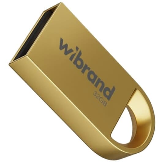 Флешка Wibrand Lynx Gold 32 ГБ