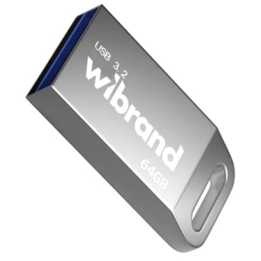 Флешка Wibrand Ant Silver 64 ГБ