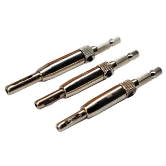 Набор сверл S&R трубчатых по дереву Meister 216802003 2.4-3.6 мм 3 шт.