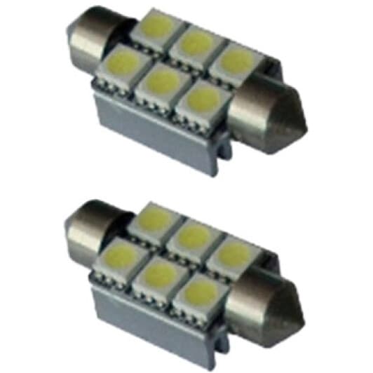 Автолампа Idial C5W SV8,5-8 белая 20837