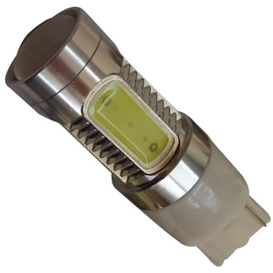 Автолампа Visant W21/5W T20 7 W красная 19460