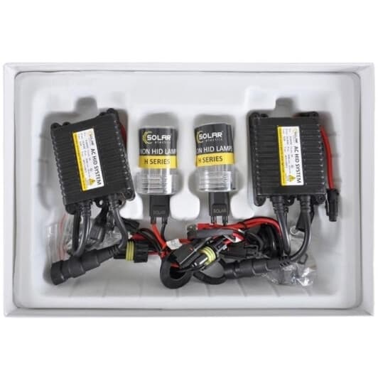 Автолампа Solar Xenon HID HB3 P20d 35 W белая 4550