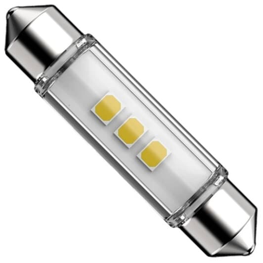 Автолампа Philips Ultinon Pro7000 C5W SV8,5 1 W желтая 11866CU70X1