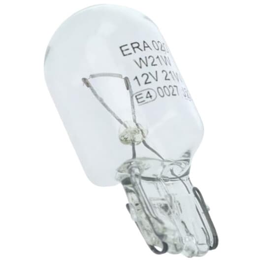 Автолампа ERA Standard W21W W3x16d 21 W прозрачная E020SD-10C