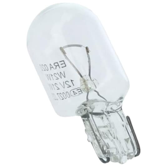 Автолампа ERA Standard W21W W3x16d 21 W прозрачная E020SD-2B