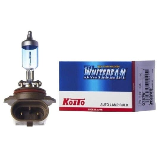 Автолампа KOITO Whitebeam HB4 P22d 55 W прозоро-блакитна 0757W