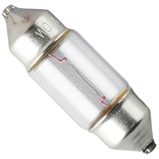 Автолампа KOITO T10X31 S8.5/8.5 10 W прозрачная 2254