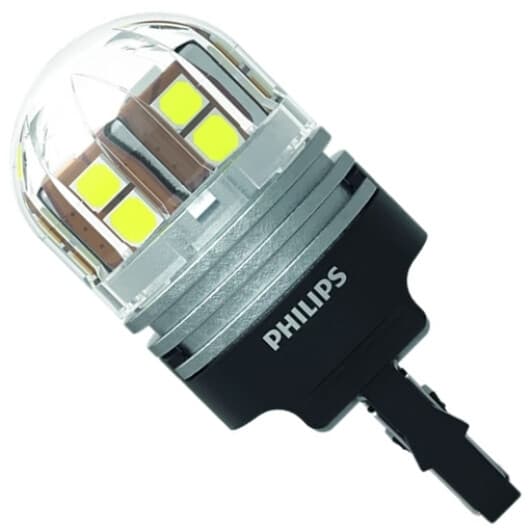 Автолампа Philips Ultinon Pro7000 W21/5W W3x16q 3,5W белая 11066CU70X2