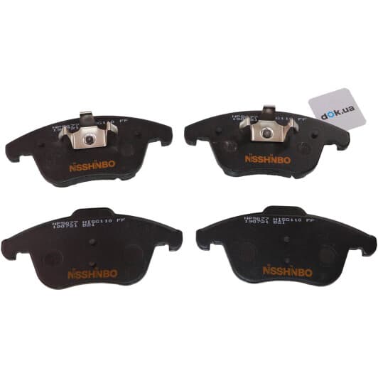 np5077 Nisshinbo Тормозные колодки