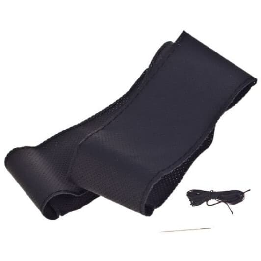 Обплетення на кермо Vitol VSF-H68/4 M шкіра з перфорацією з 4 швами колір чорний