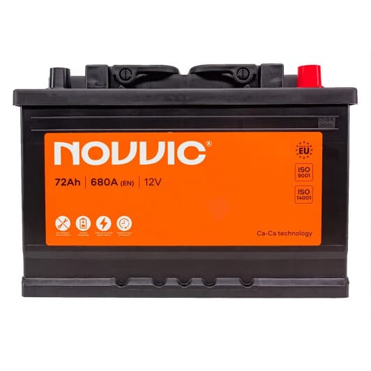 Акумулятор Novvic 6 CT-72-R JP0720
