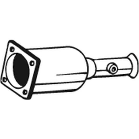 095-246 Bosal Сажевый фильтр для Peugeot 607
