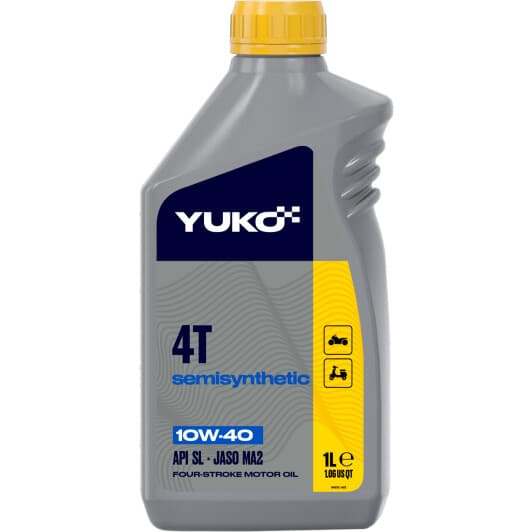 Yuko Semi-Synth 10W-40 моторна олива 4T