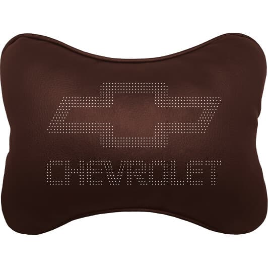 Подушка-підголовник StatusCASE коричнева Chevrolet ap0012802
