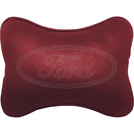 Подушка-підголовник StatusCASE бордовий Ford ap0014802