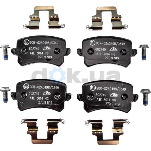 13.0460-2749.2 ATE Гальмівні колодки