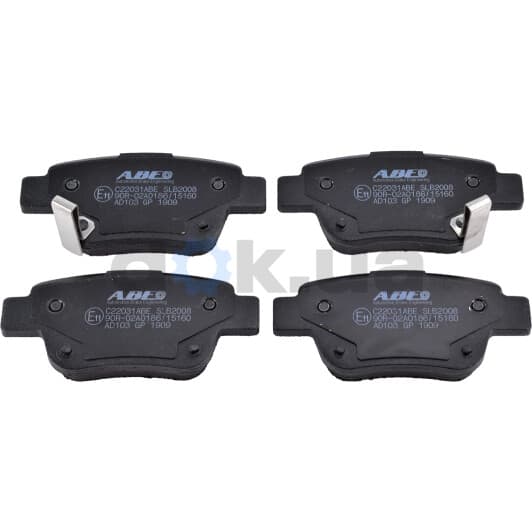 C22031ABE ABE Тормозные колодки