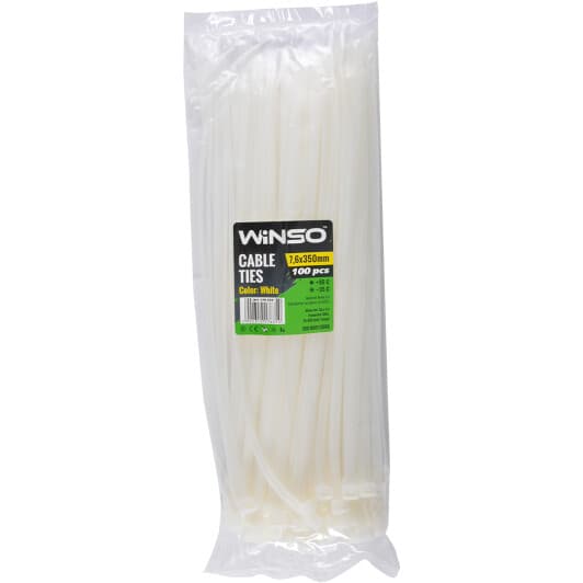 Стяжка Winso 176350 350 мм 7,6 мм 100 шт