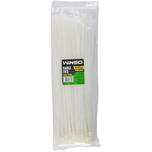 Стяжка Winso 176400 400 мм 7,6 мм 100 шт