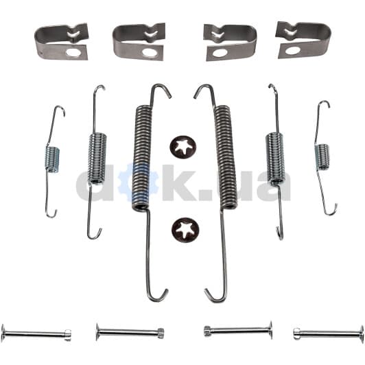 1 987 475 307 Bosch Монтажний комплект барабанних гальмівних колодок для Suzuki Grand Vitara