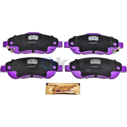 PN8808 NiBK Тормозные колодки для Honda CR-V