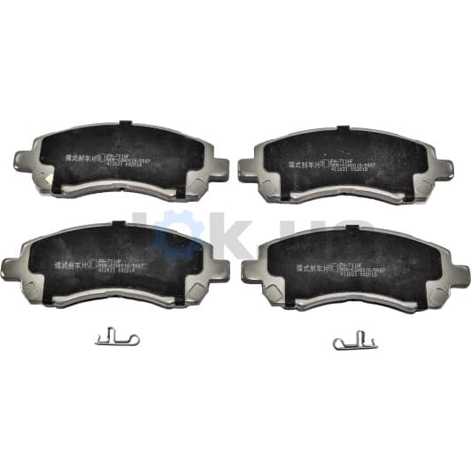 PA-711AF Japanparts Тормозные колодки