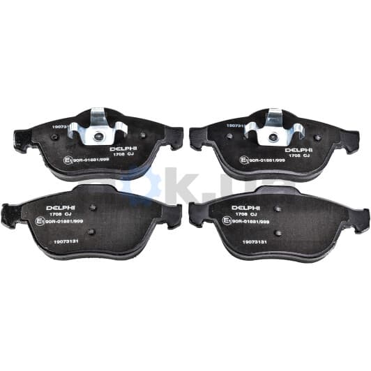 LP1708 Delphi Тормозные колодки