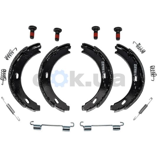 0 986 487 543 Bosch Колодки ручника