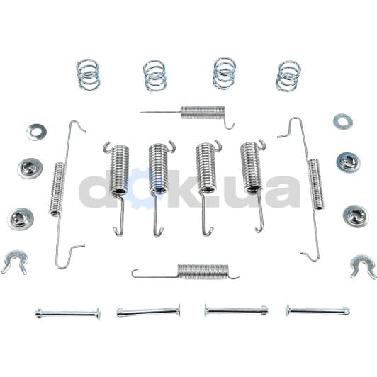 D3980A Autofren Seinsa Монтажный комплект барабанных тормозных колодок для Volkswagen Transporter