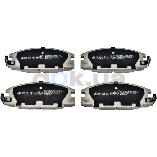 PA-904AF Japanparts Гальмівні колодки