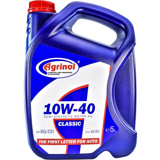 Agrinol Classic 10W-40 (5 л) моторное масло