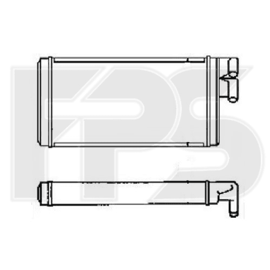 FP12N59 FPS Радіатор пічки