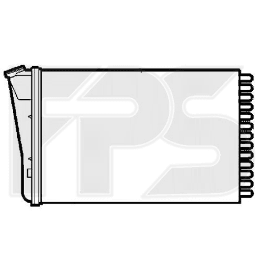 FP52N145 FPS Радиатор печки