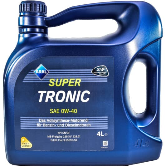 Aral SuperTronic 0W-40 (4 л) моторна олива