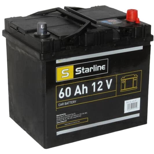 Аккумулятор Starline 6 CT-60-R 25900463